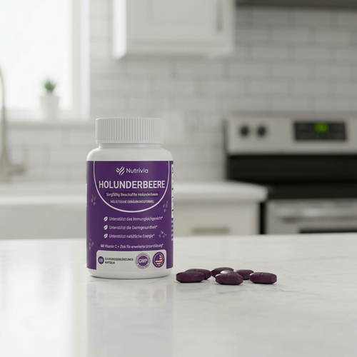 Nutrivia Gut Support Complex mit Holunderbeere, Zink & Vitamin C