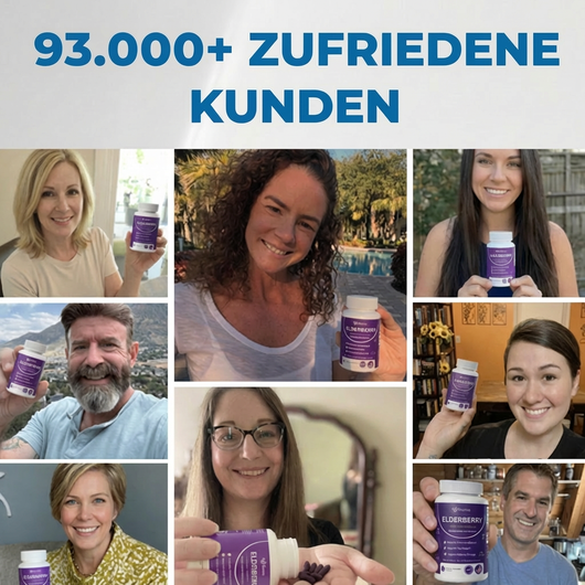 Nutrivia Gut Support Complex mit Holunderbeere, Zink & Vitamin C