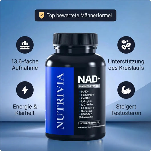 Liposomales NAD+ für Männer