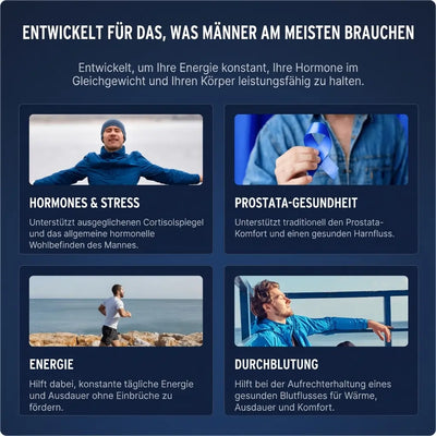 Liposomales NAD+ für Männer